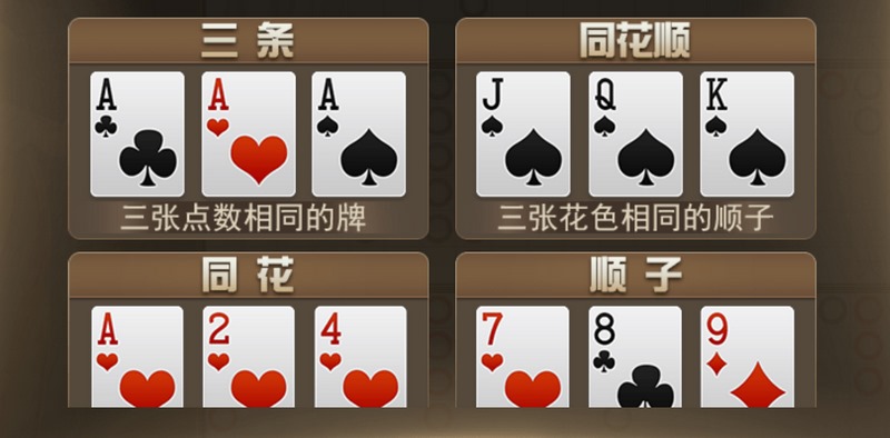 牌型对决规则说明