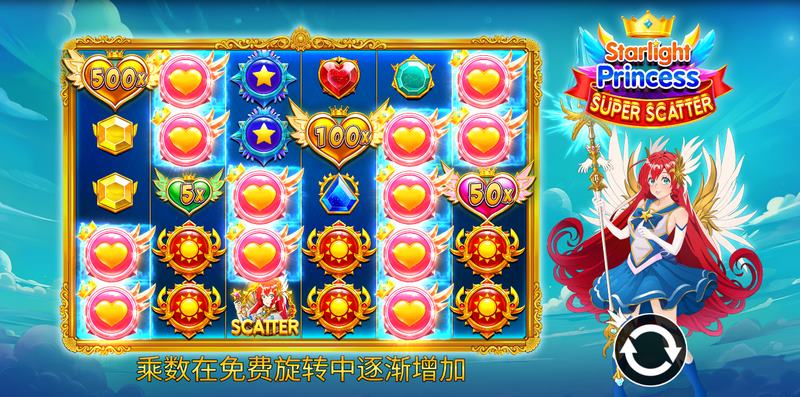 《星光公主超级闪耀》——点亮你的幸运星! 4 次免费旋转