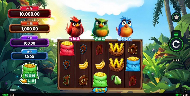 《金钱鸟》——振翅而起,好运随行! 3 游戏介绍